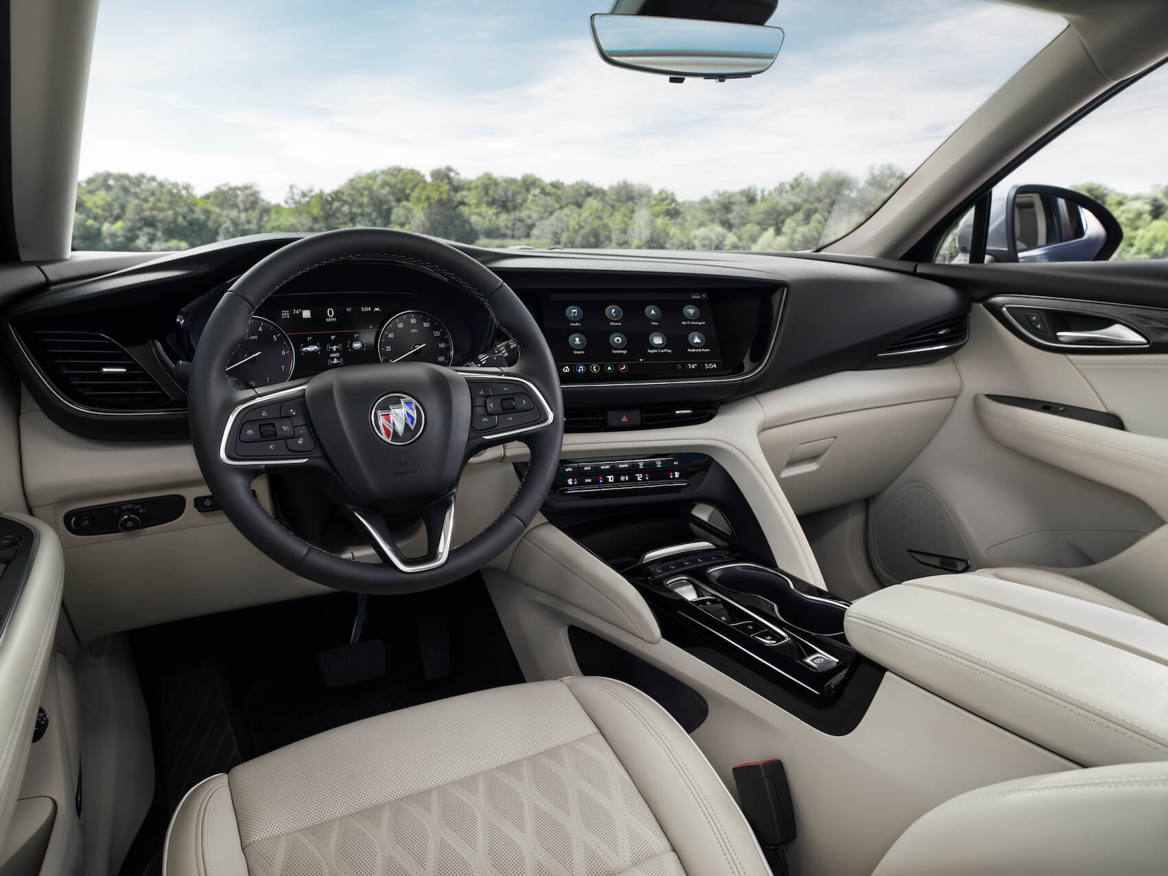 2022 Buick Envision interior space