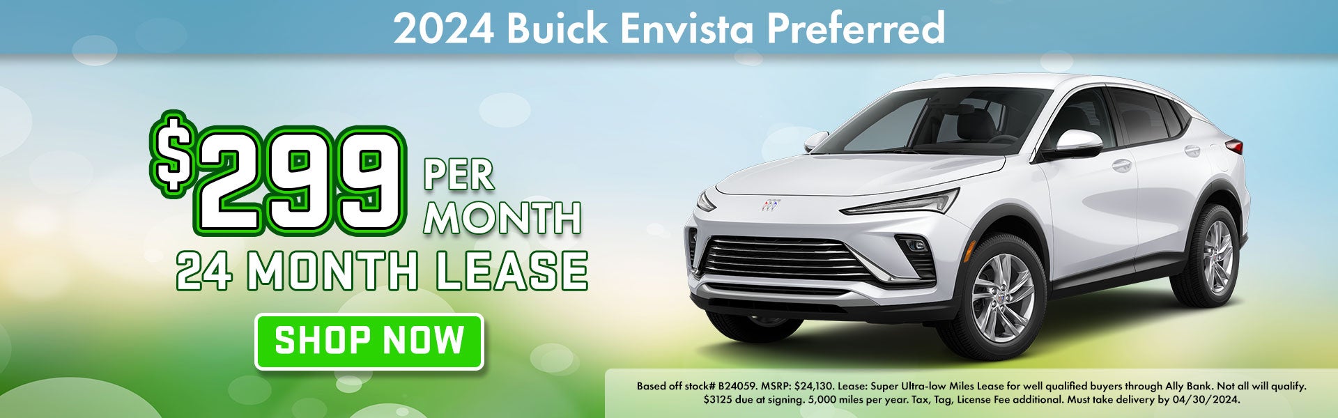 Buick Envista Lease Special